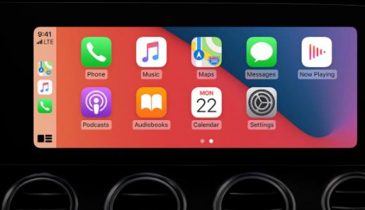 图木舒克apple维修网点分享如何将iPhone连接到CarPlay 